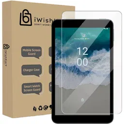 iWishKart Screen Guard for realme PAD MINI 8.7 Inch, Military grade Edge to Edge Premium gorilla temper / tg black glass screenguard with Self Installation Guide - Wet & Dry wipes, Dust Absorber [With Warranty] tab / tablet ka gilas cover, SG_Pk1-picture-35