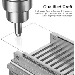 iWishKart Screen Guard for Redmi Pad SE 4G 8.7 Inch, Military grade Edge to Edge Premium gorilla glass with Self Installation Guide - Wet & Dry wipes, Dust Absorber image 3