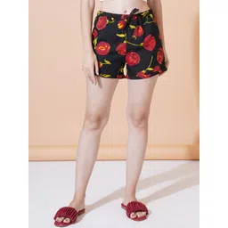 IX IMPRESSION Women Floral Printed Shorts-picture-33