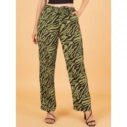 IX IMPRESSION Women Printed Trousers-picture-17