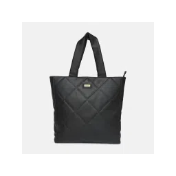IYKYK by Nykaa Fashion Marlyn Elegant Black Quilted Tote-picture-10
