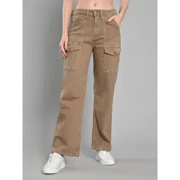 Izel Beige Relaxed Fit Jeans-picture-45