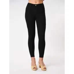 IZEL Black Solid Jeans-picture-41