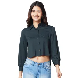 Izel Blue Regular Fit Casual Shirt-picture-40