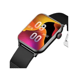 IZI Prime 1.78 inch 650 NITS Retina Amoled BT Calling Smartwatch (Graphite Black)-picture-17