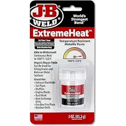 J-B Weld 37901 6 Pack 3 oz. Extreme Heat Temperature Resistant Metallic Paste-picture-17