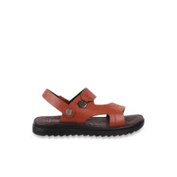 J. Fontini by Mochi Men's Brown Back Strap Sandals-picture-13