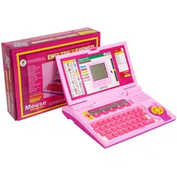 j k international Educational Laptop Computer Toy with Mouse for Kids Above 3 Years-picture-35