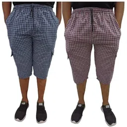 j s world fashion Pack of 2 Checkered Men Boxer-picture-16