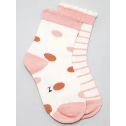 J Style Kids Pack of 2 Patterned Above Ankle Length Socks-picture-31