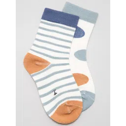 J Style Kids Pack Of 2 Patterned Above Ankle Length Socks-picture-26