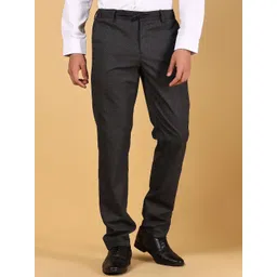 J White by Vmart Men Checked Trousers-picture-26