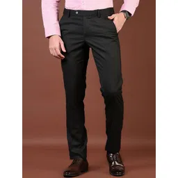 J White by Vmart Men Slim Fi Formal Trousers-picture-27