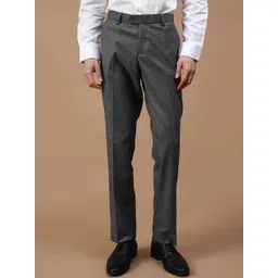J White by Vmart Men Slim Fit Mid-Rise Formal Trousers-picture-21