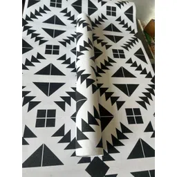 Jaamso Royals Black & White Printed Waterproof Self-Adhesive Wall Stickers-picture-18