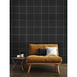 Jaamso Royals Black Checks Self-Adhesive And Waterproof Wallpaper-picture-31