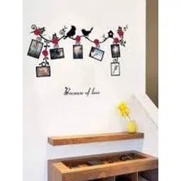 Jaamso Royals Black Printed Self-Adhesive Wall Sticker image 2