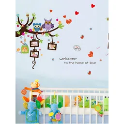 Jaamso Royals Blue & Red 3D Printed Self Adhesive Wall Sticker-picture-41