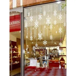 Jaamso Royals White Merry Christmas With Star Wall Sticker-picture-17