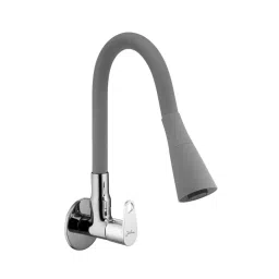 Jabra Dual Flow Sink Cock Sky Series Brass Chrome Finish Wall Mount Grey-image-21