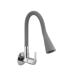 Jabra Dual Flow Swan Cock Aqua Series Brass Chrome Finish Wall Mount Grey-image-44