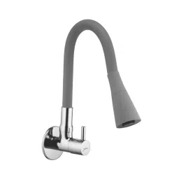 Jabra Dual Flow Swan Cock Flora Series Brass Chrome Finish Wall Mount Grey-image-40