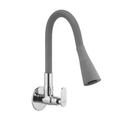 Jabra Dual Flow Swan Cock Leaf Series Brass Chrome Finish Wall Mount Grey-image-41
