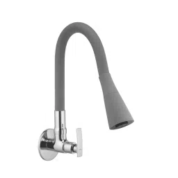 Jabra Dual Flow Swan Cock Prime Series Brass Chrome Finish Wall Mount Grey-image-37