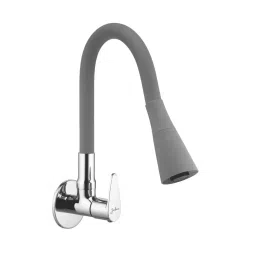 Jabra Dual Flow Swan Cock Vignet Series Brass Chrome Finish Wall Mount Grey-image-34