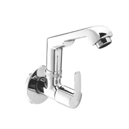Jabra Sink Cock (H) Aqua Series Brass Chrome Finish Wall Mount Silver-picture-22