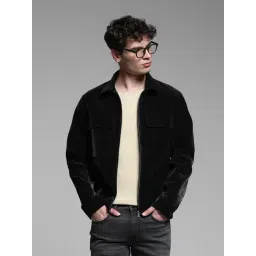 Jack & Jones Black Polyester Regular Fit Solid Jacket-picture-30