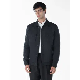 Jack & Jones Black Regular Fit Coat-picture-30