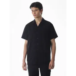 Jack & Jones Black Relaxed Fit Embroidered Shirt-picture-30