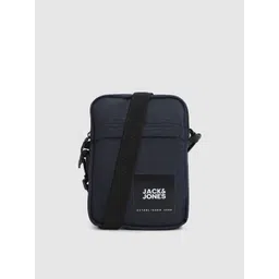 jack & jones Blue Men Sling Bag Brand Logo Print-picture-15
