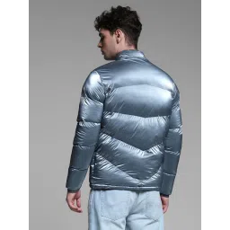 Jack & Jones Blue  Regular Fit Quilted Puffer Jacket image 2