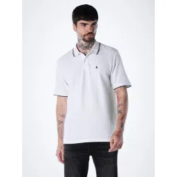 Jack & Jones Bright White Regular Fit Polo T-Shirt-picture-33