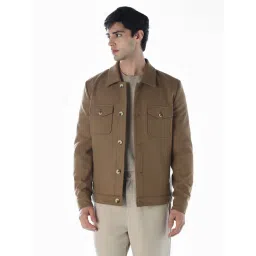 Jack & Jones Brown Regular Fit Jacket-picture-34