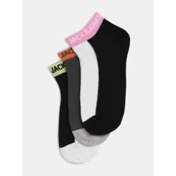 Jack & Jones Colorblock Cotton Socks Pack of 3-picture-25