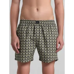 Jack & Jones Green Cotton Regular Fit Printed Boxers-picture-11