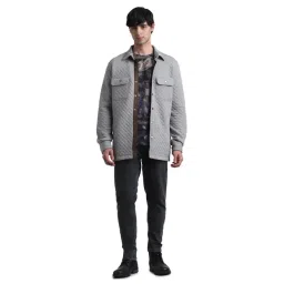 Jack & Jones Grey Boxy Fit Shacket-picture-39