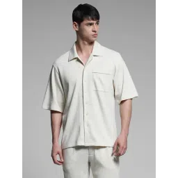 Jack & Jones Grey Cotton Loose Fit Shirt-picture-20