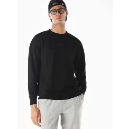 Jack & Jones Jet Black Oversized Sweatshirt-picture-33