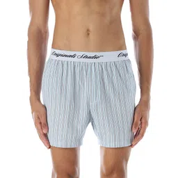Jack & Jones JJOR EBO NORREBRO B, Nantucket Breeze, S Men Striped Cotton Boxers-picture-12