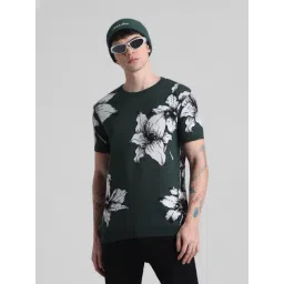 Jack & Jones June Bug Cotton Slim Fit Printed Sweatshirt-picture-13