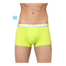 Jack & Jones Lime Green & River Blue Regular Fit Trunks - Pack Of 2-picture-10