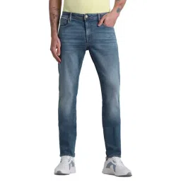 Jack & Jones Medium Blue Denim Cotton Regular Fit Jeans-picture-22