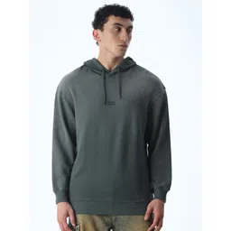 Jack & Jones Men Brand Logo Printed Hooded Pure Cotton Sweatshirt-picture-23