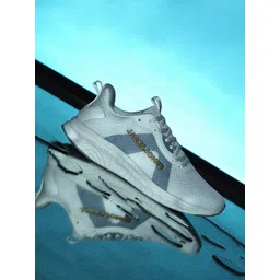 Jack & Jones Men Colourblocked Round Toe Memory Foam Mesh Sneakers-picture-38