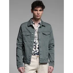 Jack & Jones Men Denim Jacket with Embroidered-picture-26