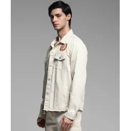 Jack & Jones Men Denim Jacket with Patchwork image 3